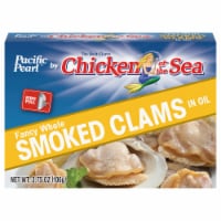 Pacific Pearl Whole Smoked Clams