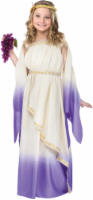 Fun World Children's Medium (8-10) Greek Goddess Costume - Purple/White Perspective: Main