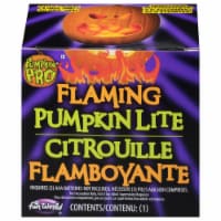 Fun World® Pumpkin Pro Flaming Pumpkin Lite - Orange Perspective: Main