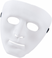 Fun World Adult Blank Mask - White Perspective: Main