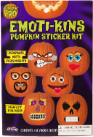 Fun World Pumpkin Pro Emoti-Kins Pumpkin Sticker Kit Perspective: Main