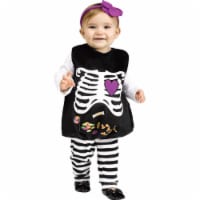 Fun World  Skelly Belly Costume&#44; 24 Months