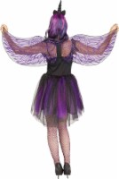 Fun World Fantasy Wing Dark Unicorn Costume - Purple/Black Perspective: Main