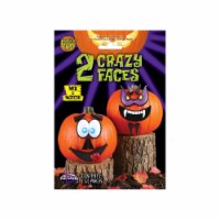 Fun World Pumpkin Pro 2 Crazy Faces Kit - Blue/Purple Perspective: Main