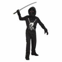 Morris Costumes FW133512SM Fade In & Out Ninja Child Costume, Size 4-6