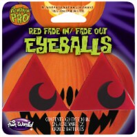 Fun World LED Fade In/Out Pumpkin Eyes - Red Perspective: Main