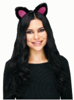 Fun World Pink Cat Headband Halloween Costume Accessory Perspective: Main