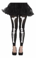 Fun World Halloween Skeleton Footless Tights Perspective: Main