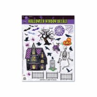 Fun World Spooky Halloween Window Decals Perspective: Main