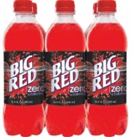 Big Red Zero Calorie Soda Bottles