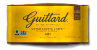 Guittard® Super Cookie Chips™ Semisweet Chocolate Perspective: Main