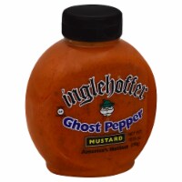 Inglehoffer 278232 10.25 oz Mustard Ghost Pepper Squeez - Pack of 6
