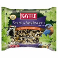Kaytee® Seed & Mealworm Treat Cake Perspective: Main