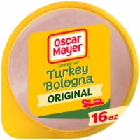 Oscar Mayer Turkey Bologna Thin Sliced Lunchmeat 16 oz Perspective: Main
