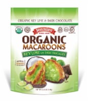 Jennie's Organic Key Lime Macaroon with Dark Chocolate