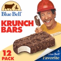 Blue Bell® Krunch Frozen Dairy Dessert Bars Perspective: Main