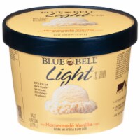 Blue Bell® Homemade Vanilla Light Ice Cream Perspective: Main