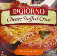 DIGIORNO Cheese Stuffed Crust Five Cheese Pizza Perspective: Main