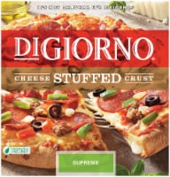 DIGIORNO Cheese Stuffed Crust Bacon Cheeseburger Pizza Perspective: Main