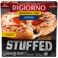 DiGiorno® Pepperoni Stuffed Crust Personal Frozen Pizza Perspective: Main