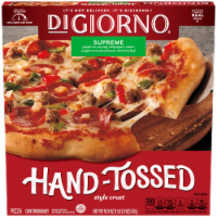 DiGiorno Frozen Pizza Supreme Pizza Hand-Tossed Style Crust (Frozen) Perspective: Main