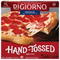 DiGiorno Frozen Pizza Pepperoni Pizza Hand-Tossed Style Crust Frozen Perspective: Main