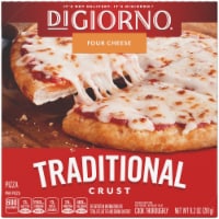 DIGIORNO, Traditional Crust Four Cheese Pizza, 6.5 inch, 9.2 oz. (10 count)
