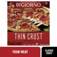 DiGiorno Classic Thin Crust Four Meat Pizza Perspective: Main