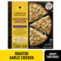 California Pizza Kitchen Roasted Garlic Chicken Frozen Pizza with Crispy Thin Crust