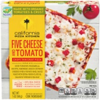 California Pizza Kitchen Five Cheese and Tomato Crispy Thin Crust Pizza Perspective: Main