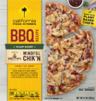 California Pizza Kitchen Plant Based BBQ Recipe Chik'n Crispy Thin Crust Frozen Pizza