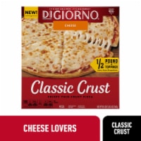 DiGiorno Classic Crust Cheese Pizza on a Crispy Thin Crust Perspective: Main