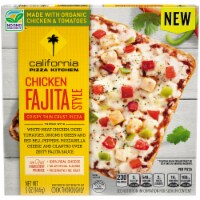 California Pizza Kitchen Single Serve Chicken Fajita Crispy Thin Crust Pizza Perspective: Main