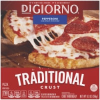 DIGIORNO, Traditional Crust Pepperoni Pizza, 6.5 inch. 9.3 oz. (10 count)