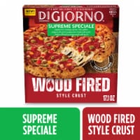 DiGiorno Supreme Special Pizza Wood Fired Style Crust Frozen Supreme Pizza Perspective: Main