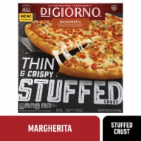 DiGiorno Frozen Thin-Crust Pizza Thin and Crispy Stuffed Crust Margherita Pizza Perspective: Main