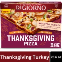 DiGiorno Frozen Pizza Thanksgiving Pizza Detroit Style Crust Perspective: Main