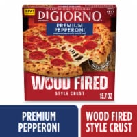 DiGiorno Premium Pepperoni Wood Fired Style Crust Frozen Pizza Perspective: Main