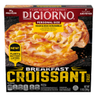 DiGiorno® Croissant Crust Ham and Egg Personal Size Breakfast Pizza Perspective: Main
