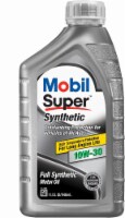 Mobil Super Synthetic 10W-30 Full Synthetic Motor Oil - 1 Quart Perspective: Main