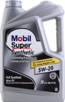 Mobil Super Synthetic 5W-20 Full Synthetic Motor Oil Perspective: Main