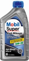 Mobil Super High Mileage 10W-30 Motor Oil - 1 Quart Perspective: Main