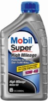 Mobil Super High Mileage 10W-40 SAE Motor Oil Perspective: Main