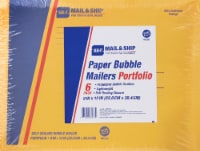 Seal-It® Portfolio Paper Bubble Mailers - 6 Pack
