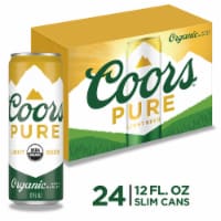 Coors Pure Organic Light Lager Beer Perspective: Main