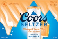 Coors Orange Cream Pop Hard Seltzer Perspective: Main