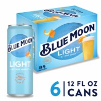 Blue Moon Light Citrus Wheat Craft Beer Perspective: Main