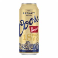 Coors Banquet Lager Beer Single Can