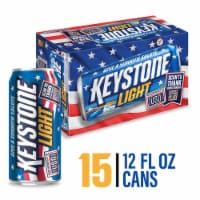 Keystone American-style Light Lager Beer Perspective: Main