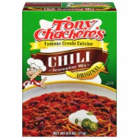 Tony Chachere's® Famous Creole Cuisine Original Chili Seasoning Mix Perspective: Main